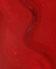 Single & Red-y at-home gel nail polish shows a glossy bright red OPI swatch with smooth shine, a bold choice for fall nail colors.