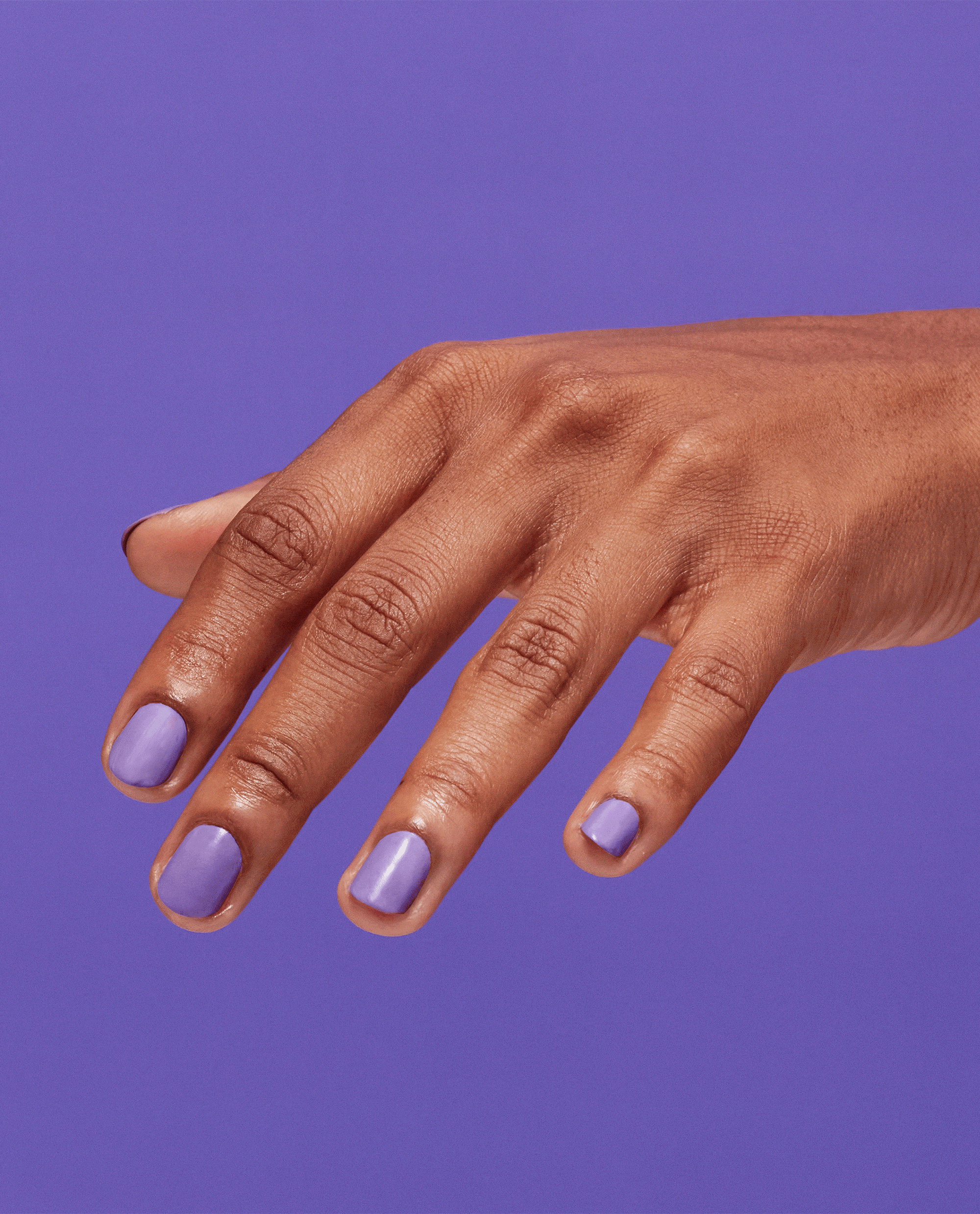 OPI Skate to the Party Purple Nail Polish Gif