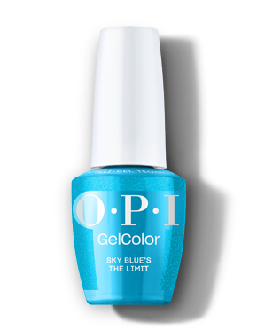 Sky Blue's the Limit Turquoise Shimmer Gel Nail Polish -pack_shot