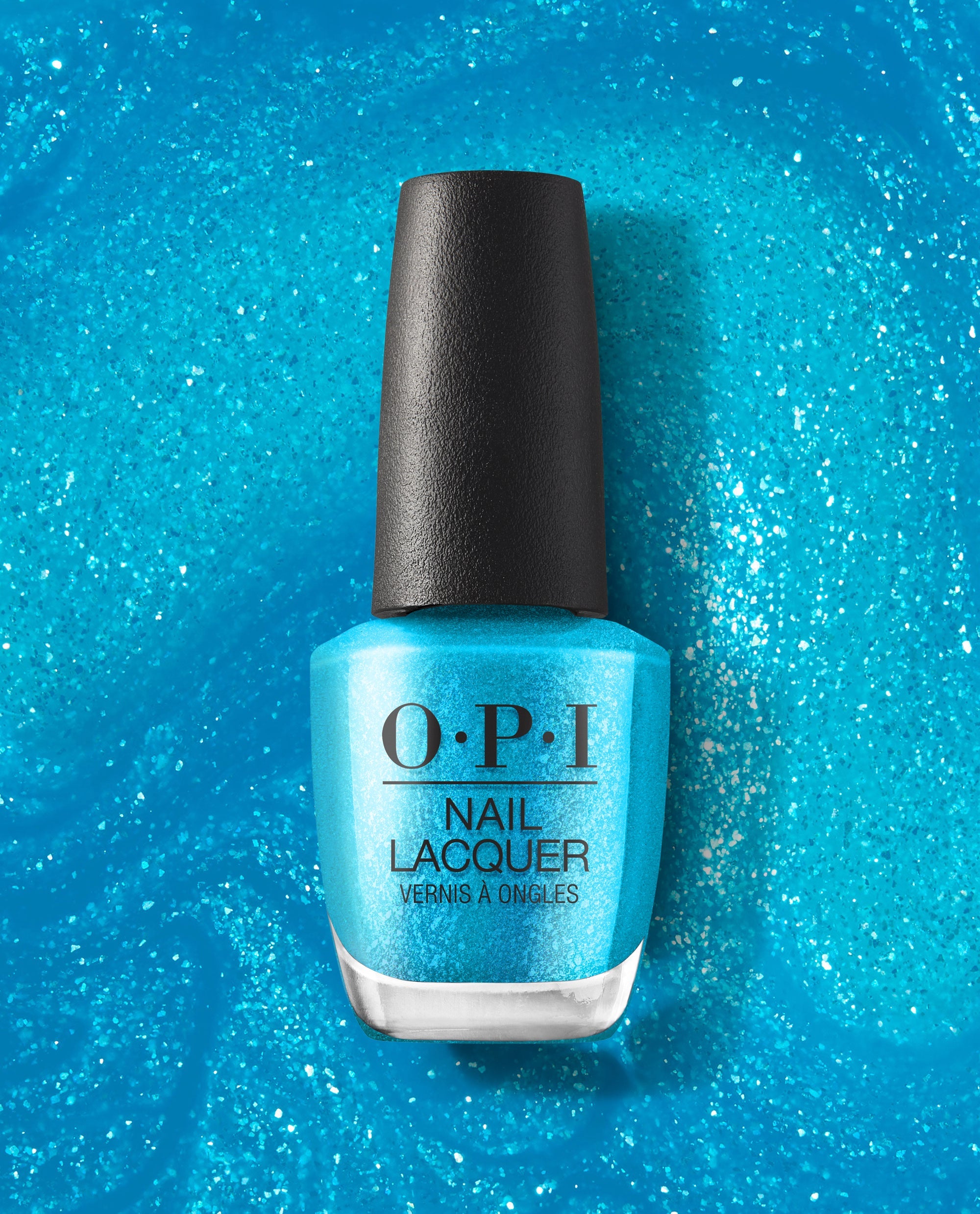 Sky Blue's the Limit Turquoise Shimmer Nail Polish