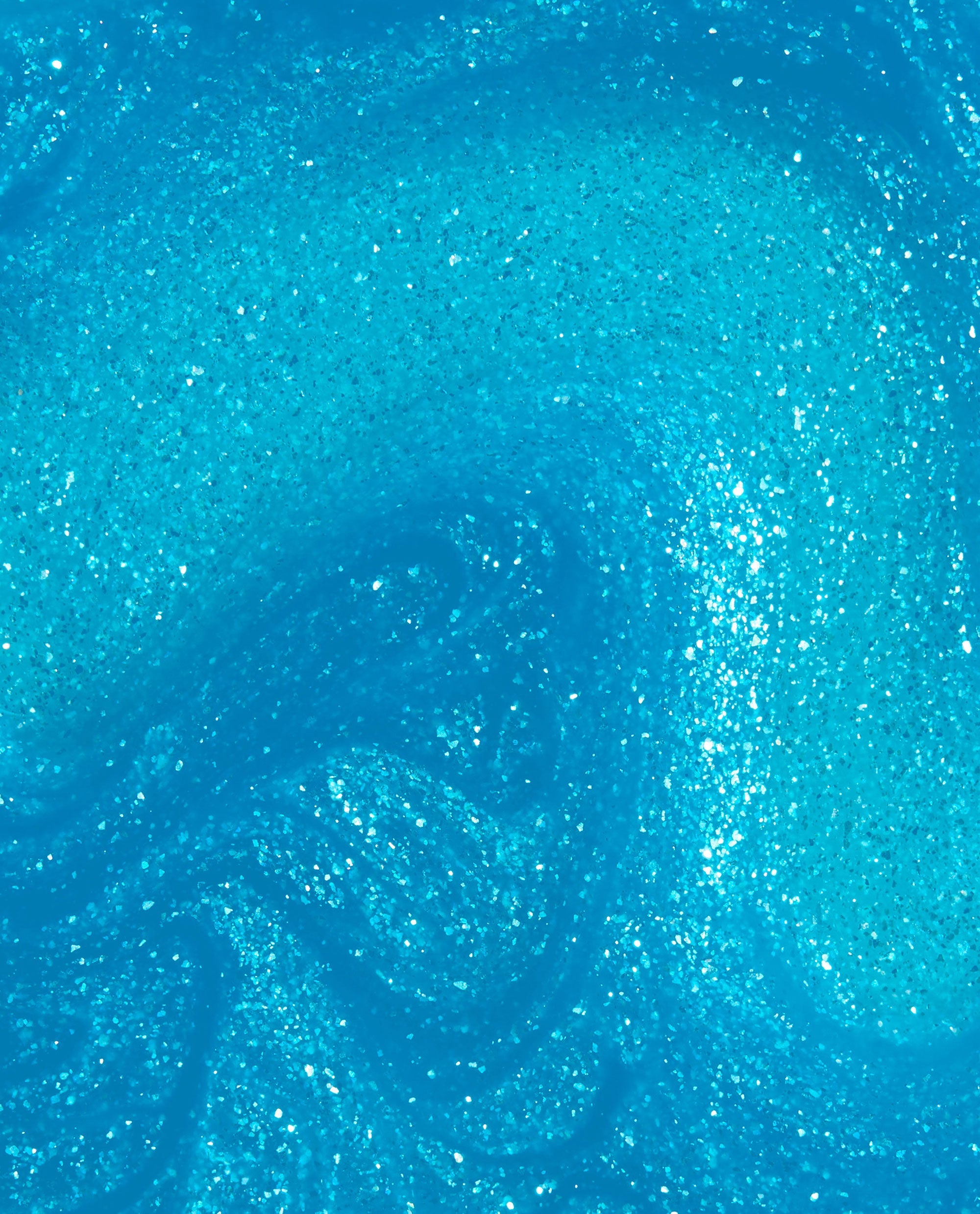 Sky Blue's the Limit Turquoise Shimmer Gel Nail Polish Swatch