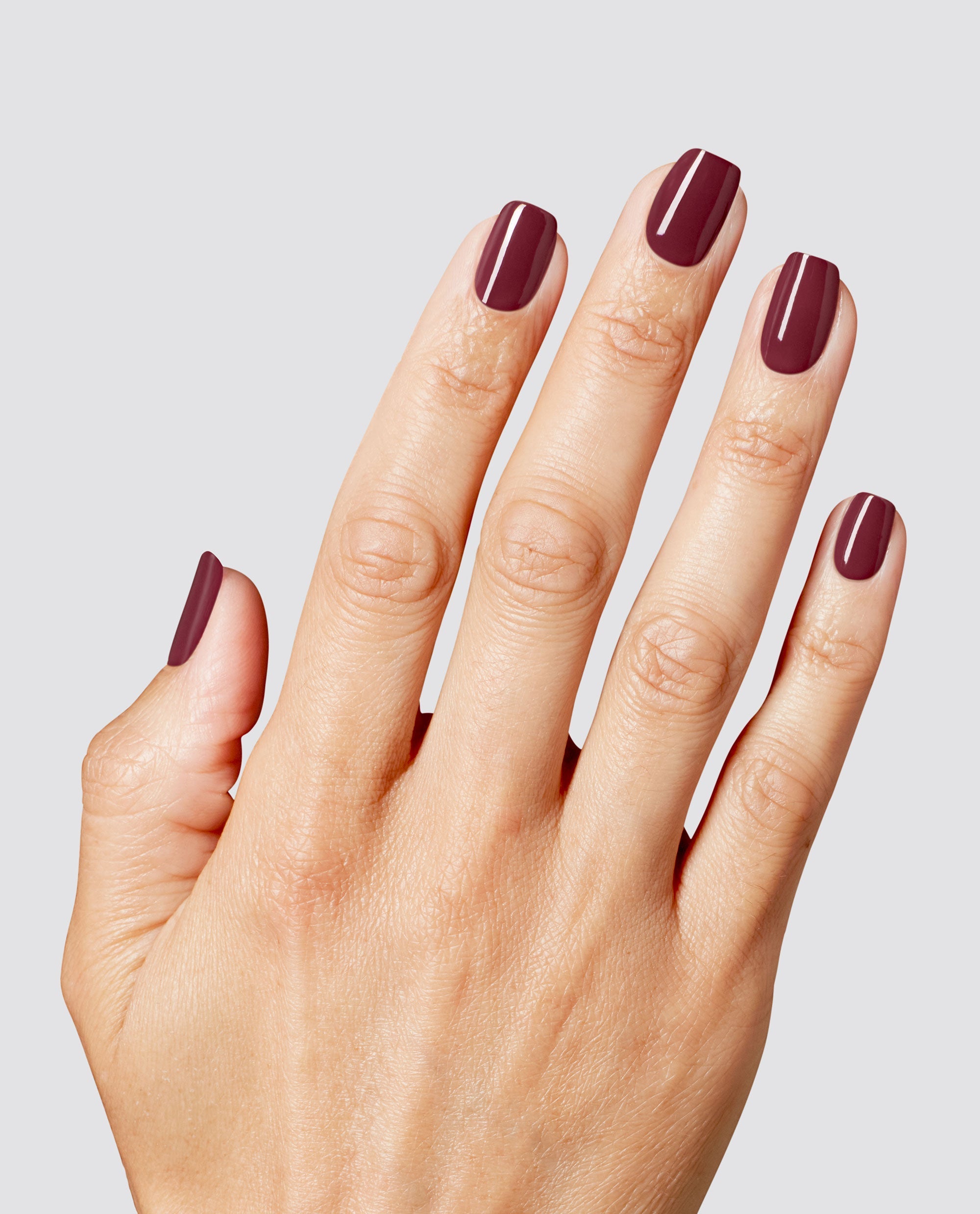 So Berry Quick Red Quick-Dry Nail Polish Mani