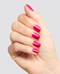 Solar Crush Pink-Blue Shimmer Quick-Dry Nail Polish Mani