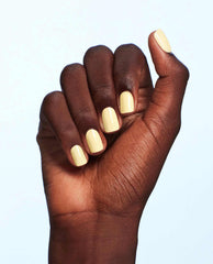 OPI Blinded by the Ring Light Yellow Dipping Powder Mani