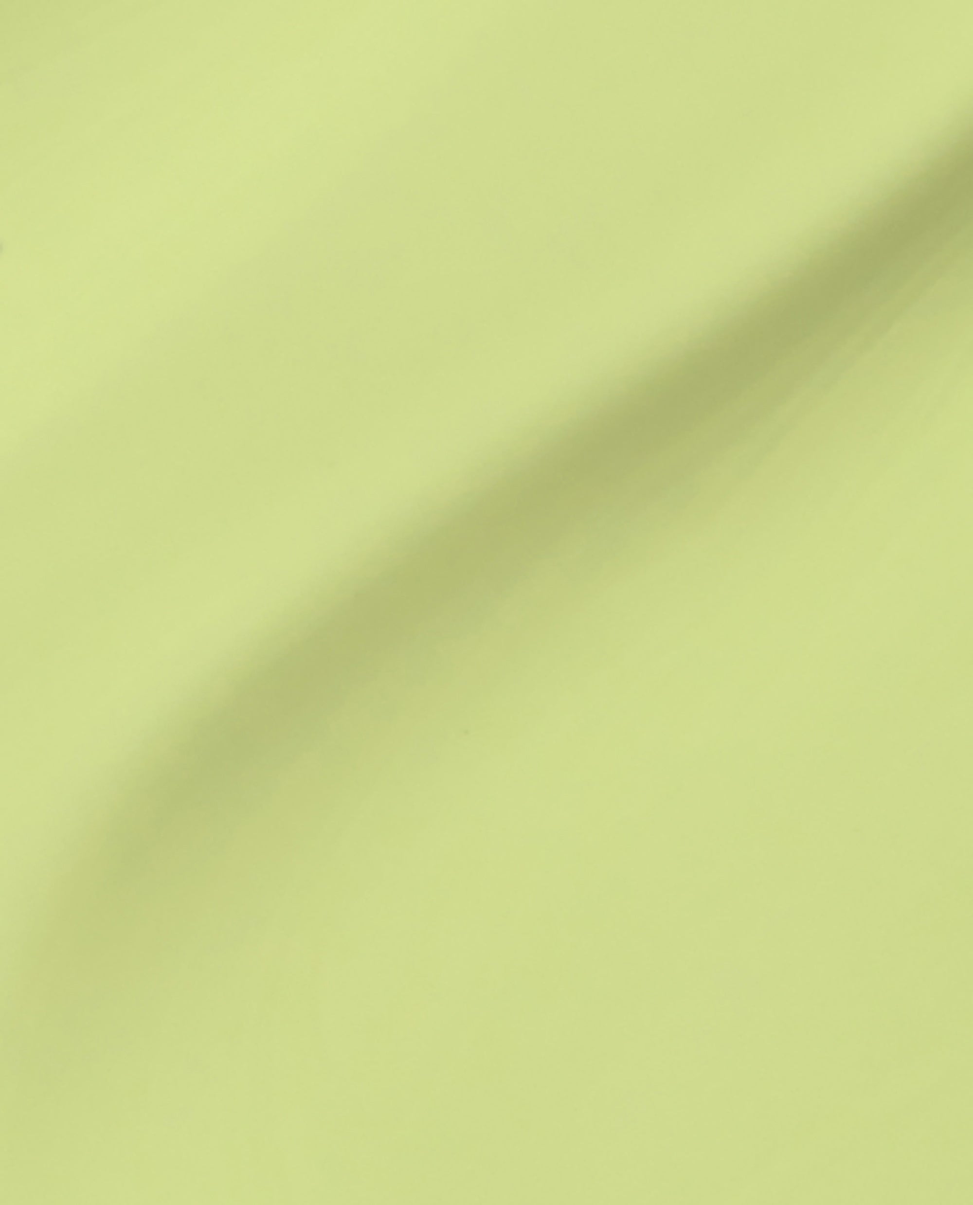 OPI Clear Your Cash nail lacquer swatch showing a smooth diagonal brushstroke of creamy, high-shine pastel chartreuse; close-up studio view highlighting texture and gloss for green nail polish and fresh spring nail colors.