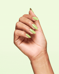OPI Clear Your Cash Green Dipping Powder Gif