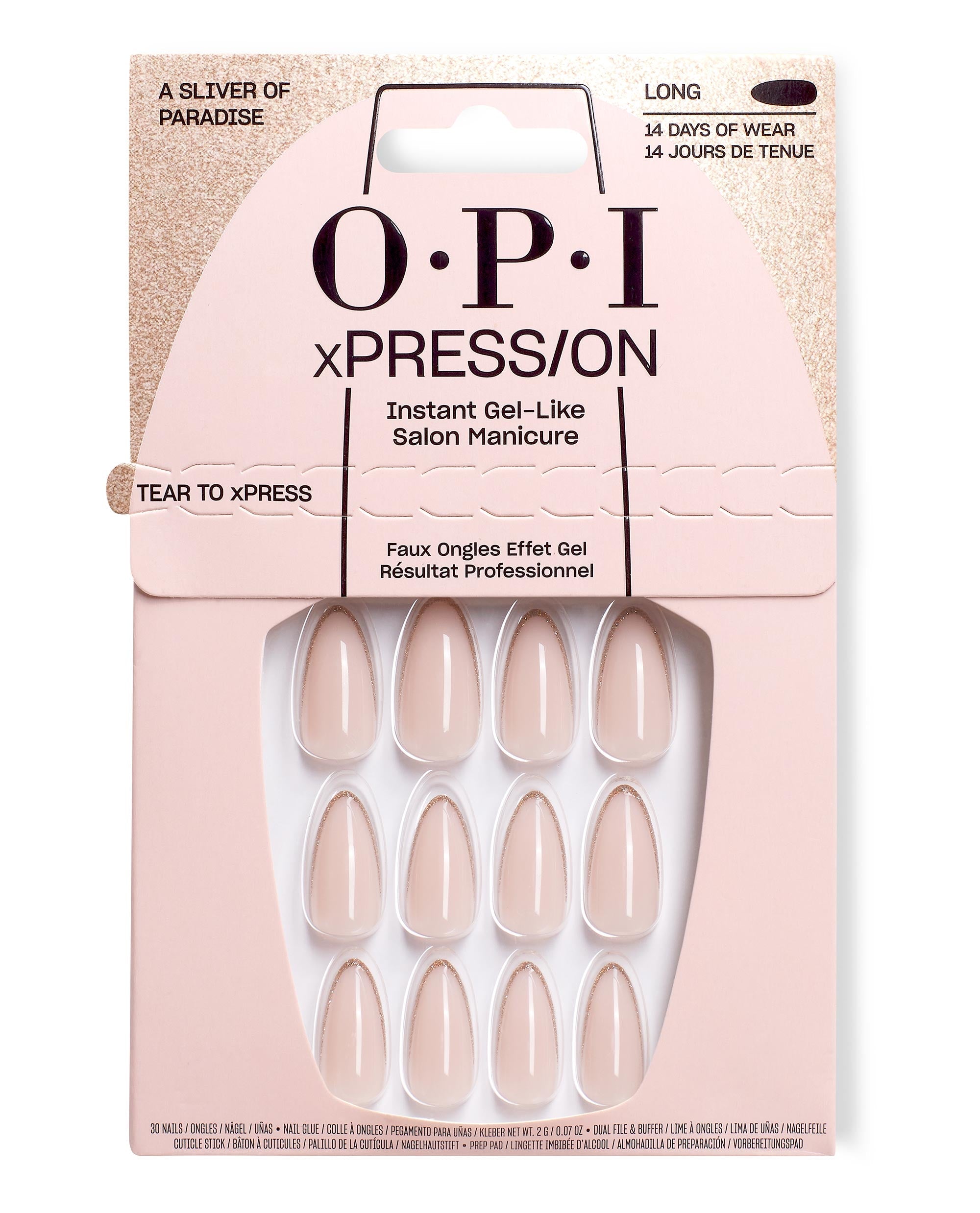 A Sliver of Paradise Press-On Nails