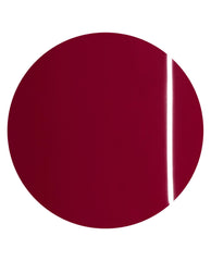 OPI Como se Llama? On Point glossy deep burgundy nail color swatch, showing a rich red wine shade ideal for fall nail colors on a clean white background.