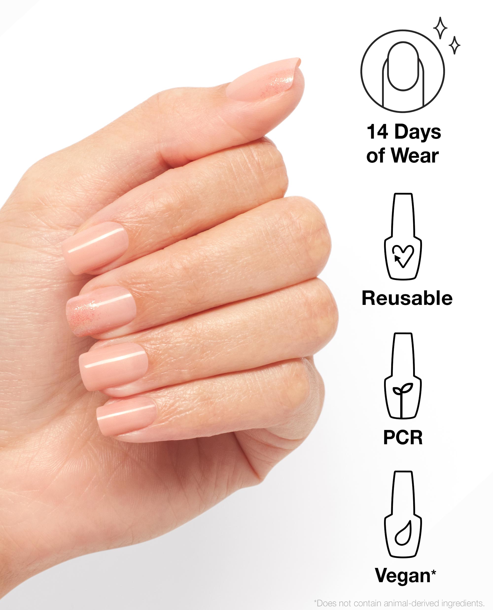 OPI Glow to Prom With Me? On Point Press-On Nails Benefits