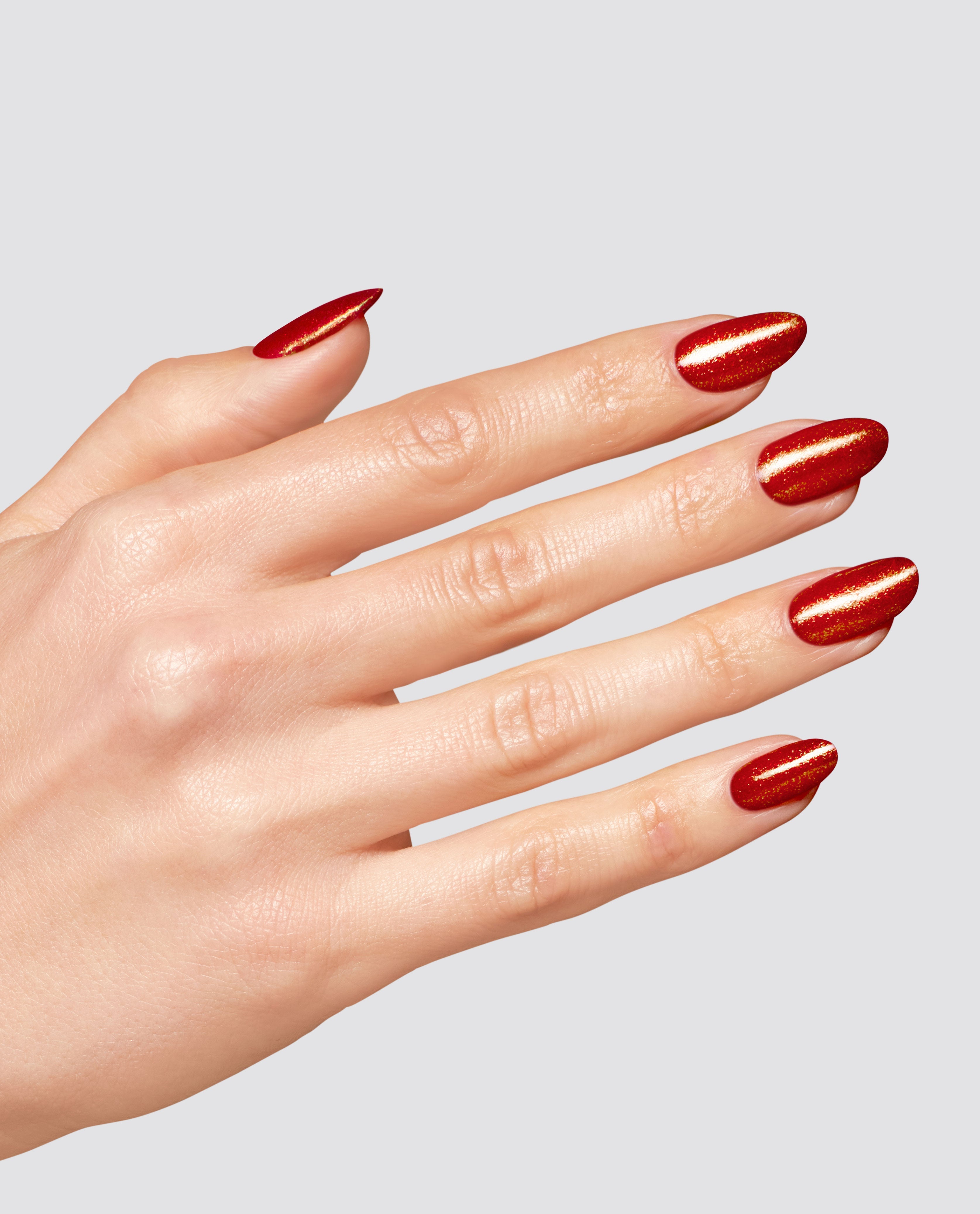 Spread the Cherry Red Gel Nail Polish Mani