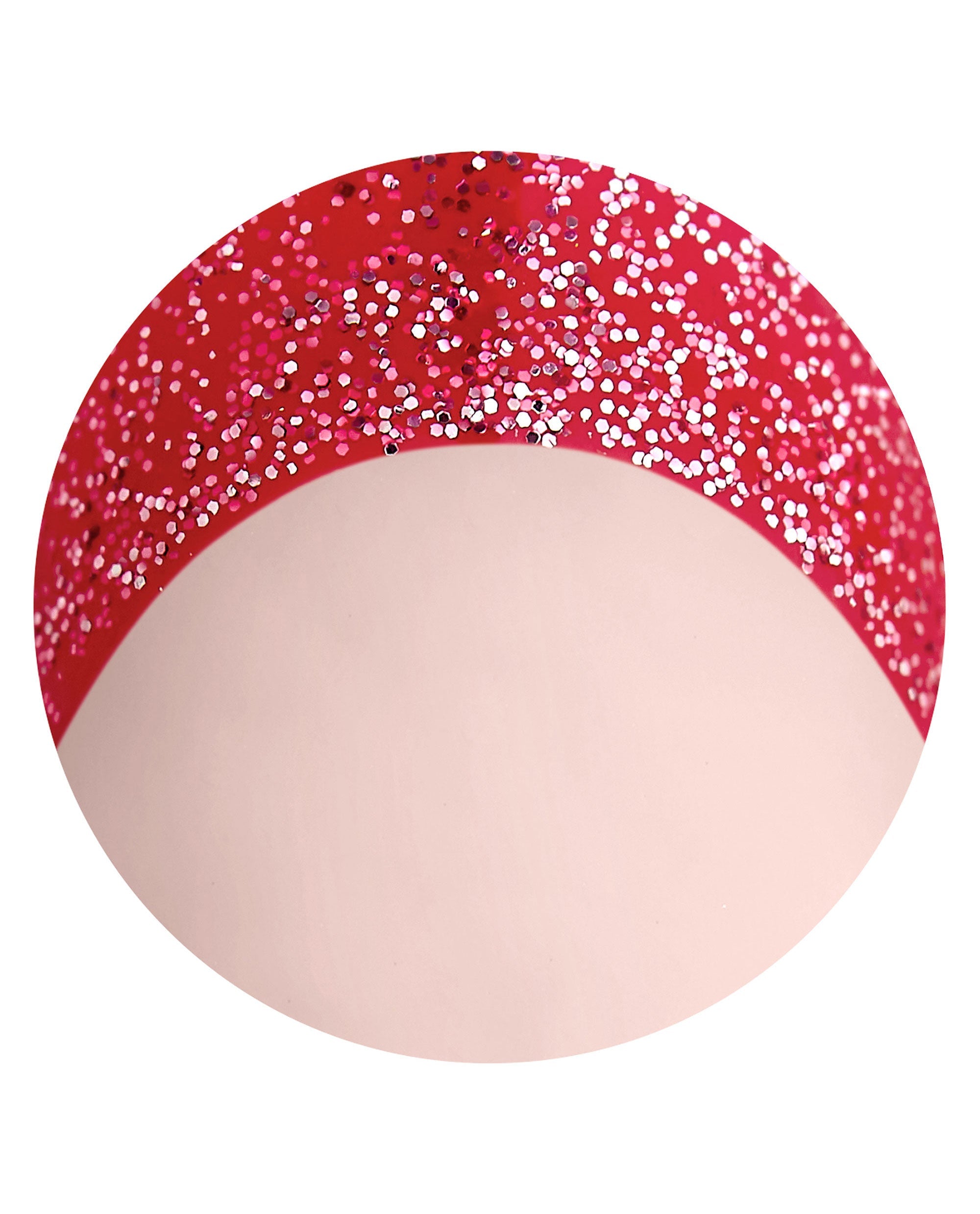 Stardust Yourself Off Sparkly Pink Tipped Press-On Nails Dot
