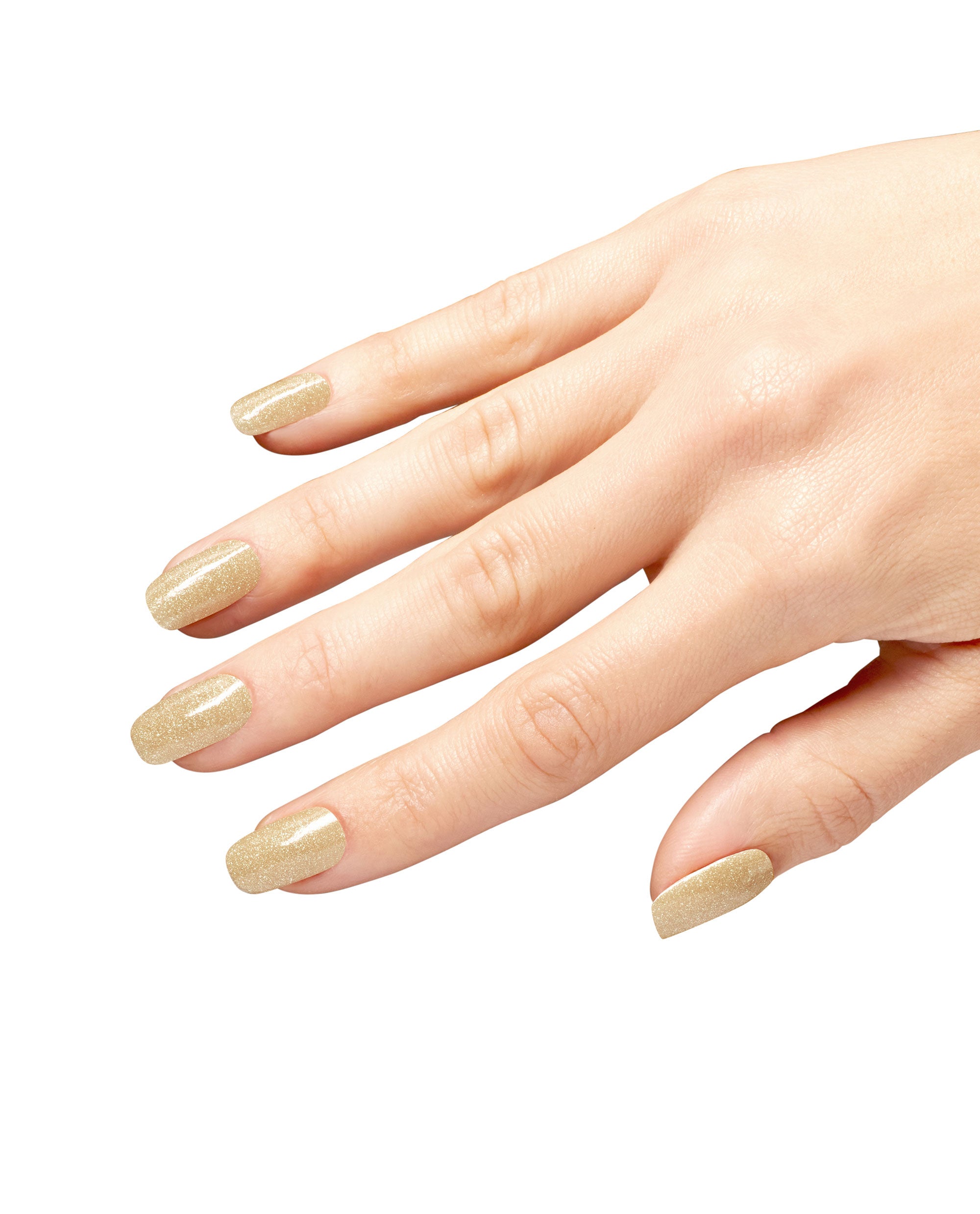 OPI Starstruck Gold Dipping Powder Mani