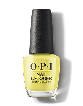 OPI Stay Out All Bright Yellow Nail Polish -pack_shot