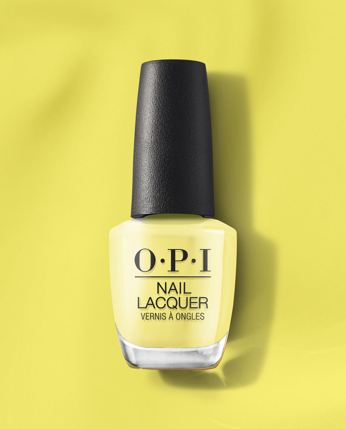 OPI Stay Out All Bright Yellow Nail Polish