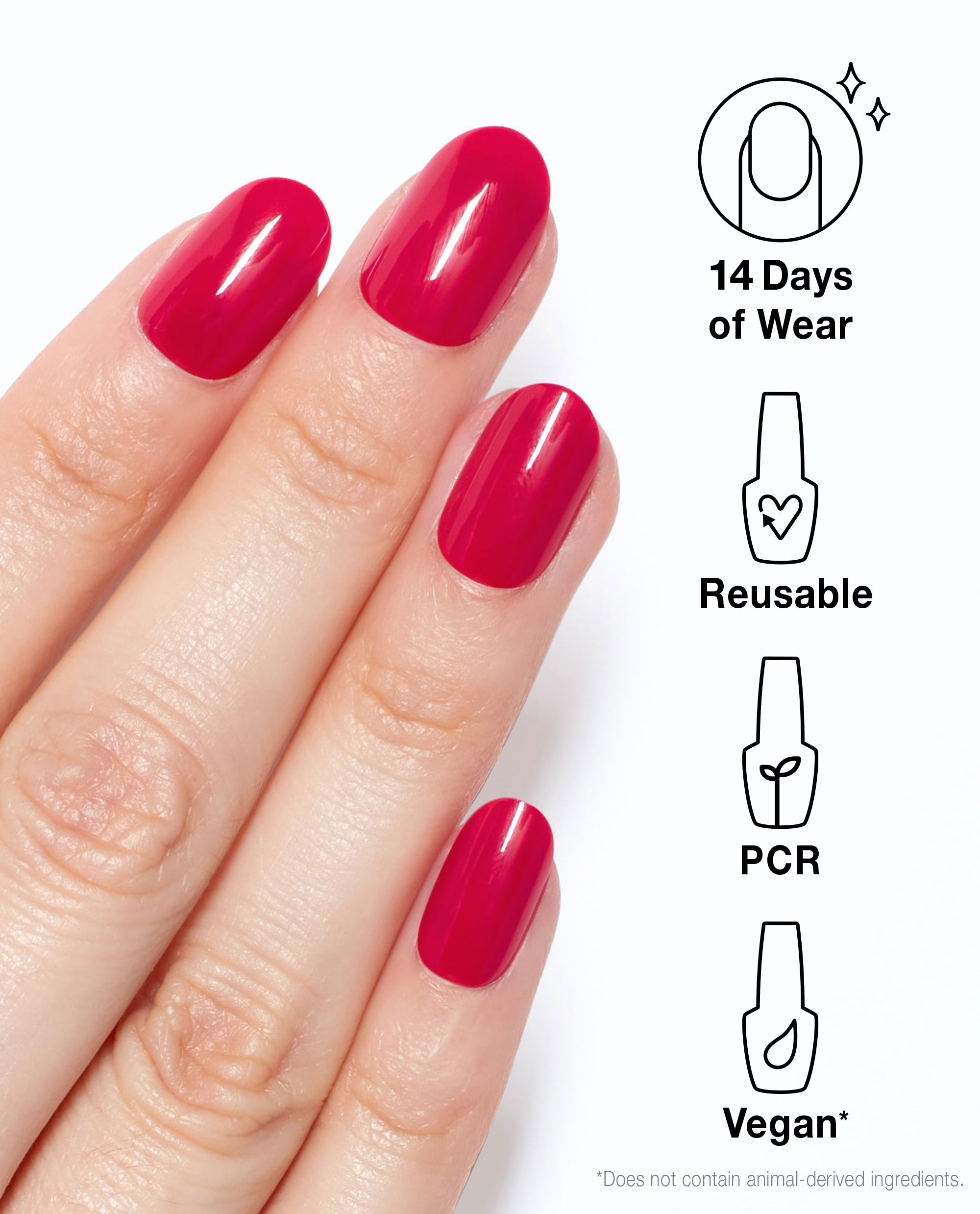 OPI Strawberry Margarita - Short Pink Press-on Nails Benefits