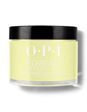 OPI Stay Out All Bright Yellow Dipping Powder -pack_shot