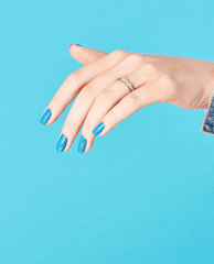 OPI Super Trop-i-cal-i-fiji-istic Blue Nail Polish GIF