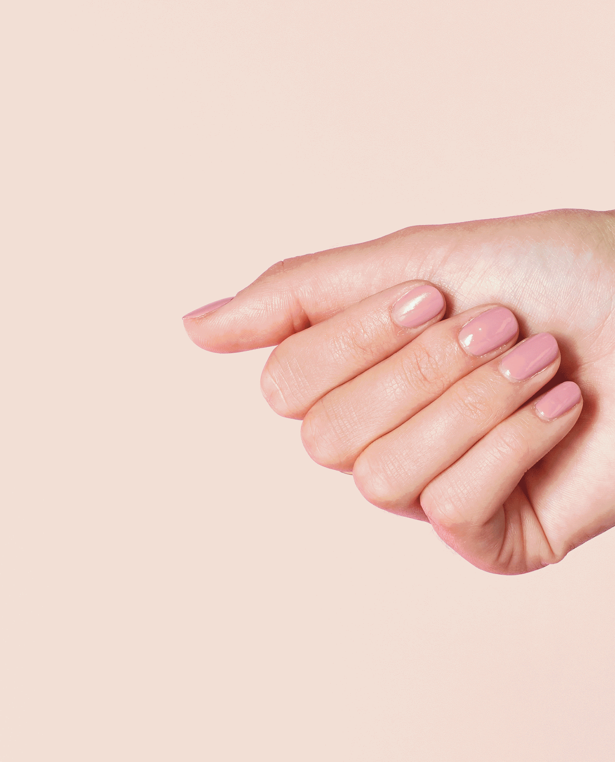 OPI Suzi Calls the Paparazzi Pink Gel Nail Polish GIF