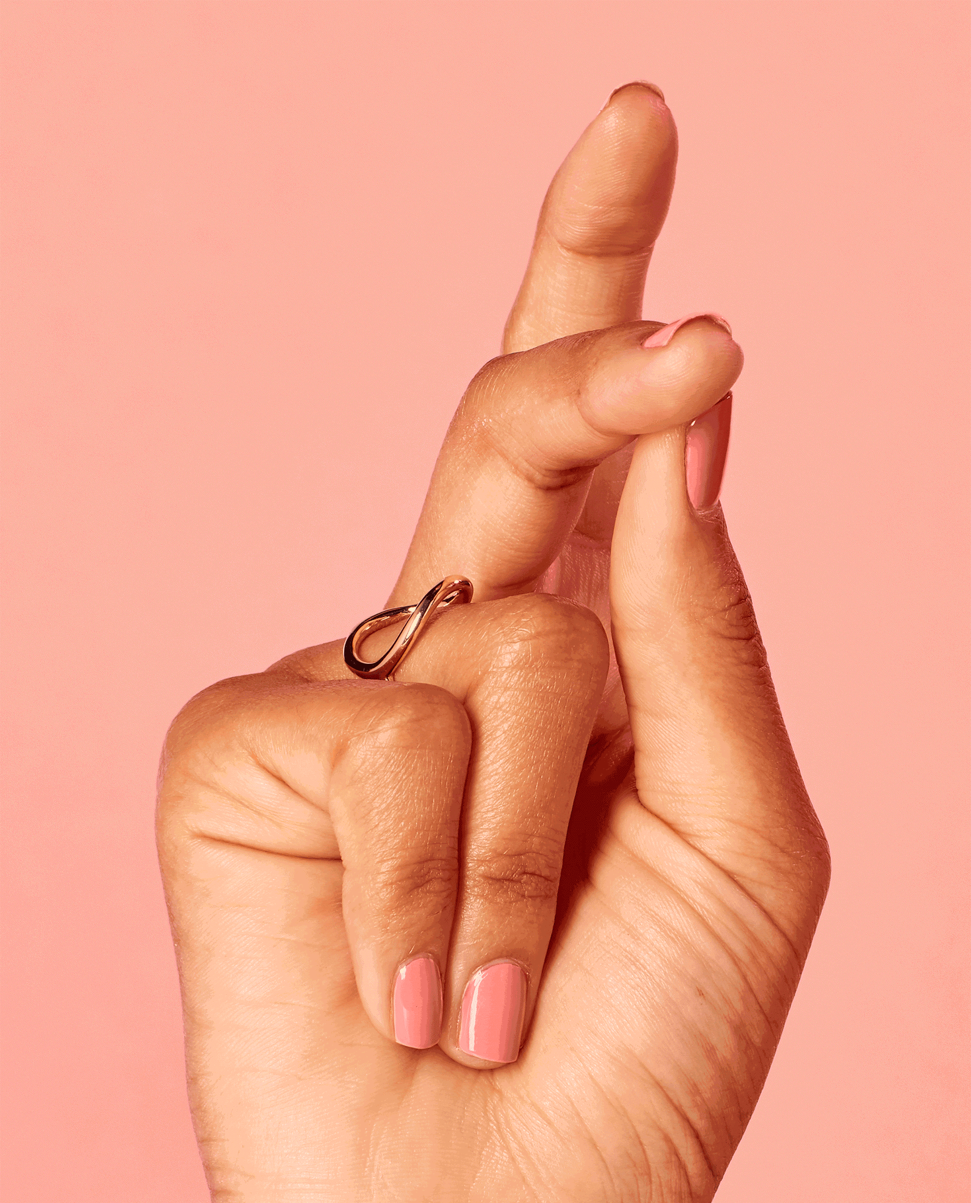 OPI Suzi is My Avatar Pink Nail Polish GIF