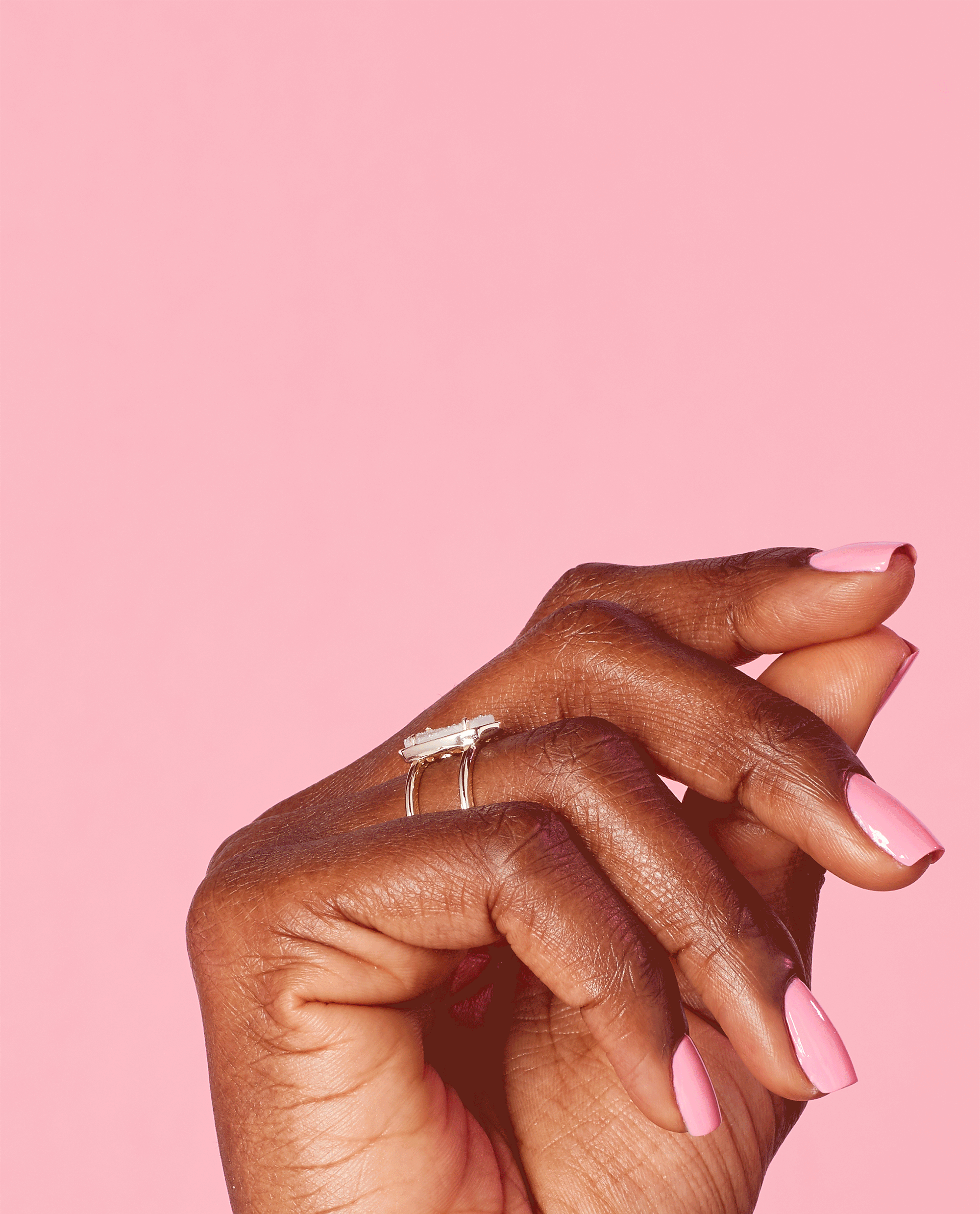 OPI Suzi Nails New Orleans Pink Nail Polish GIF