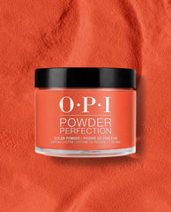 OPI Suzi Needs a Loch-smith Orange Dipping Powder