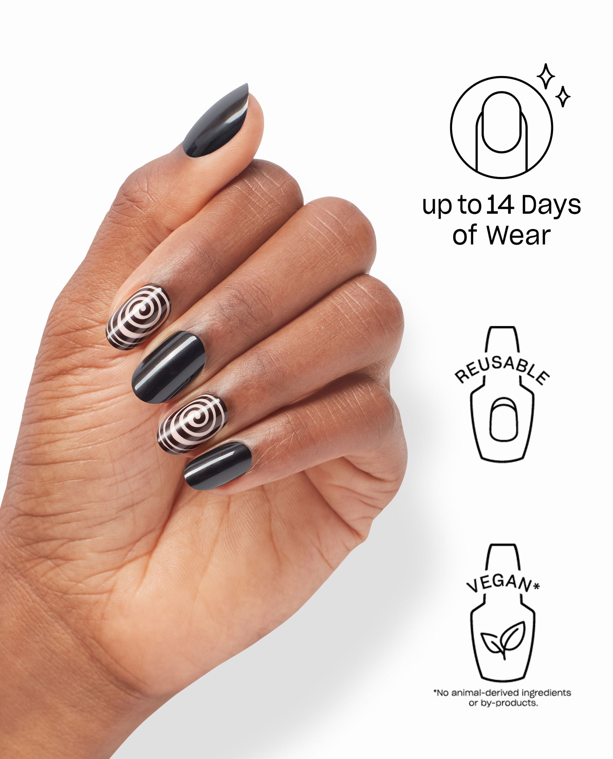 Swirl Next Door Press-on Nails Benefits