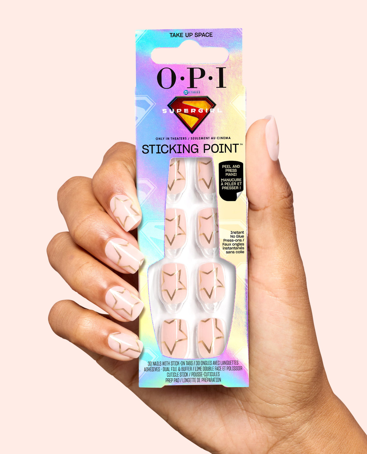 Take Up Space Nude Press-On Nails