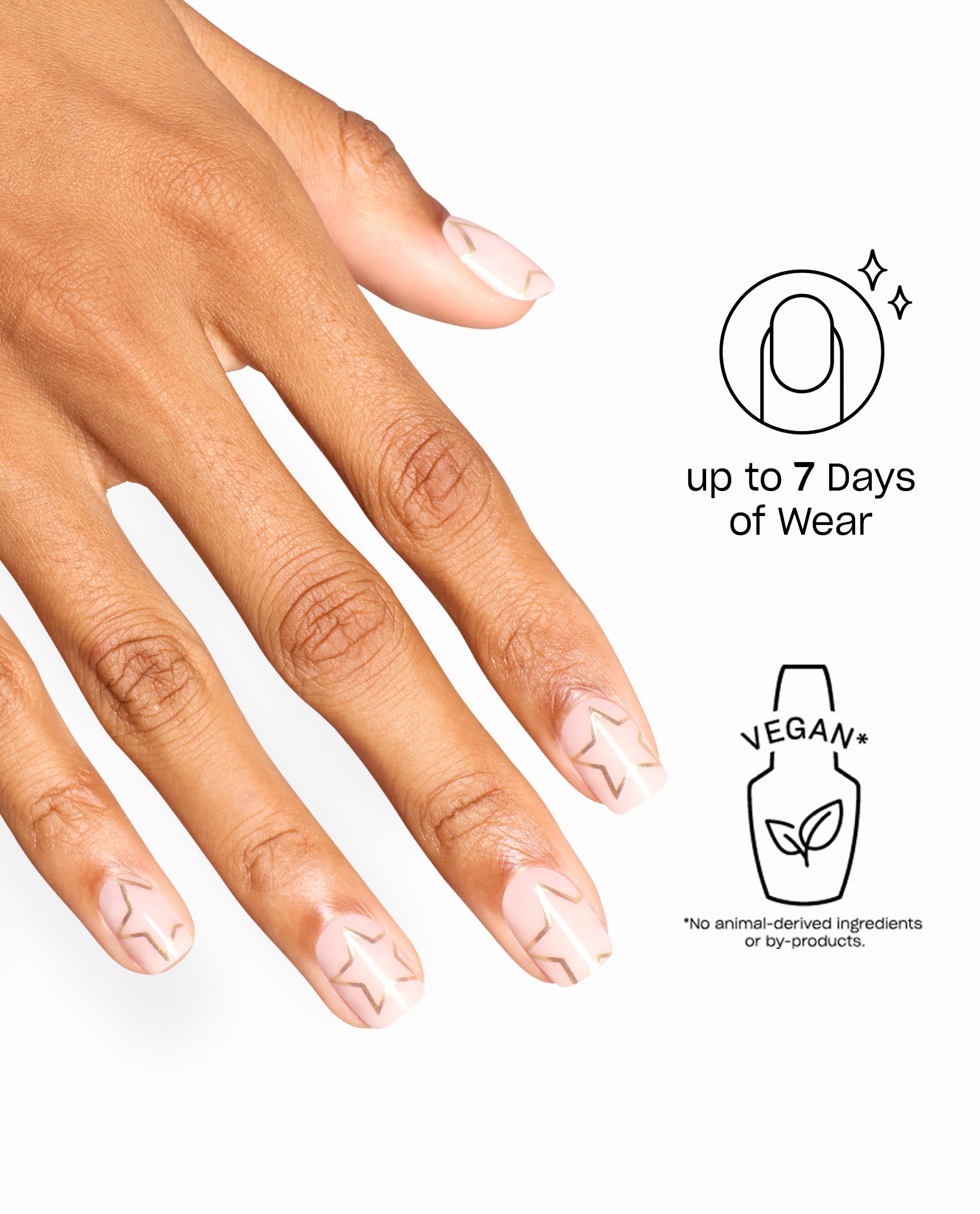 Take Up Space Nude Press-On Nails Benefits