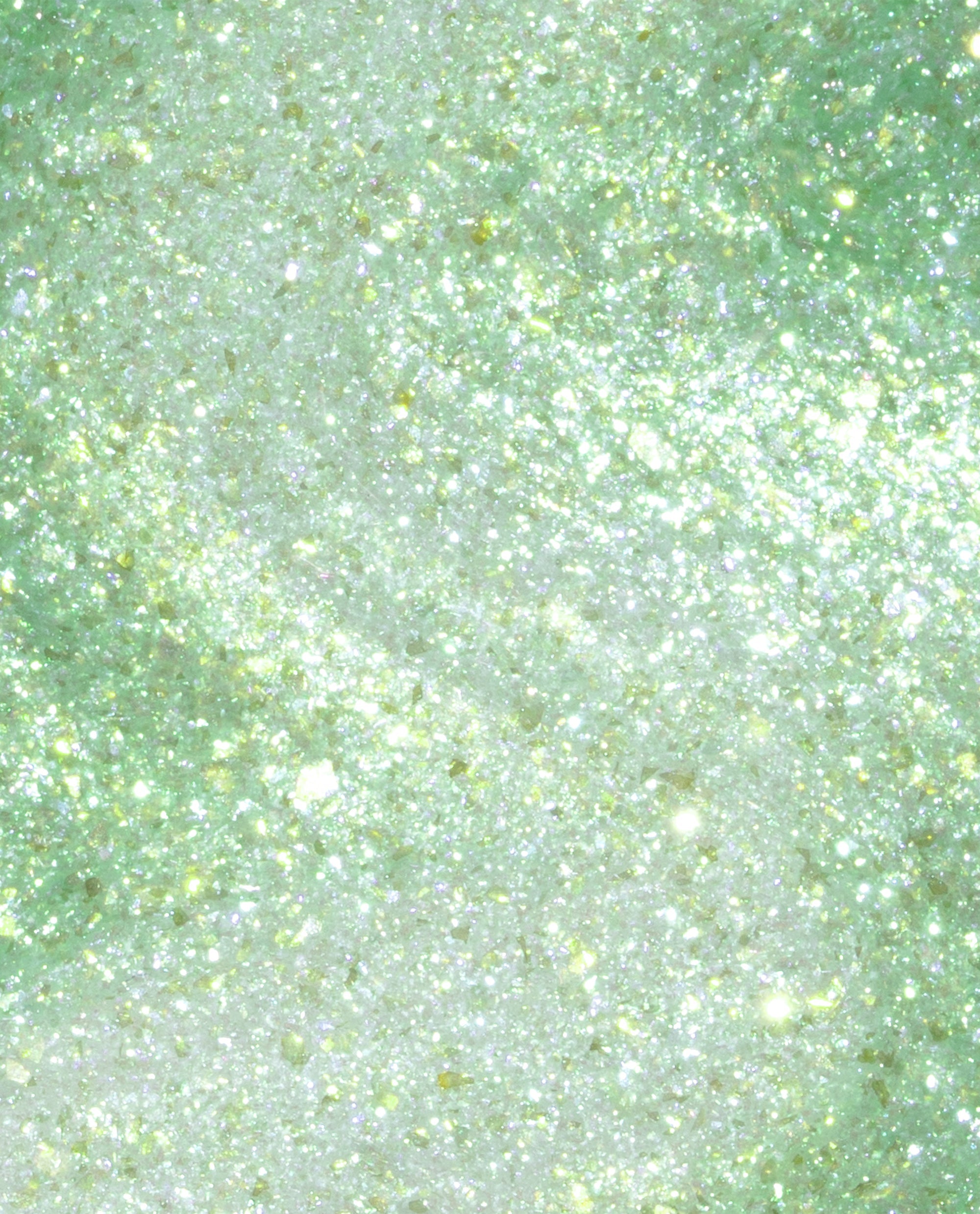 OPI Taurus-t Me Nail Lacquer green nail polish swatch shimmering with a mint base and iridescent gold microglitter, captured in a glossy close-up texture, a fresh pick for spring nail colors.