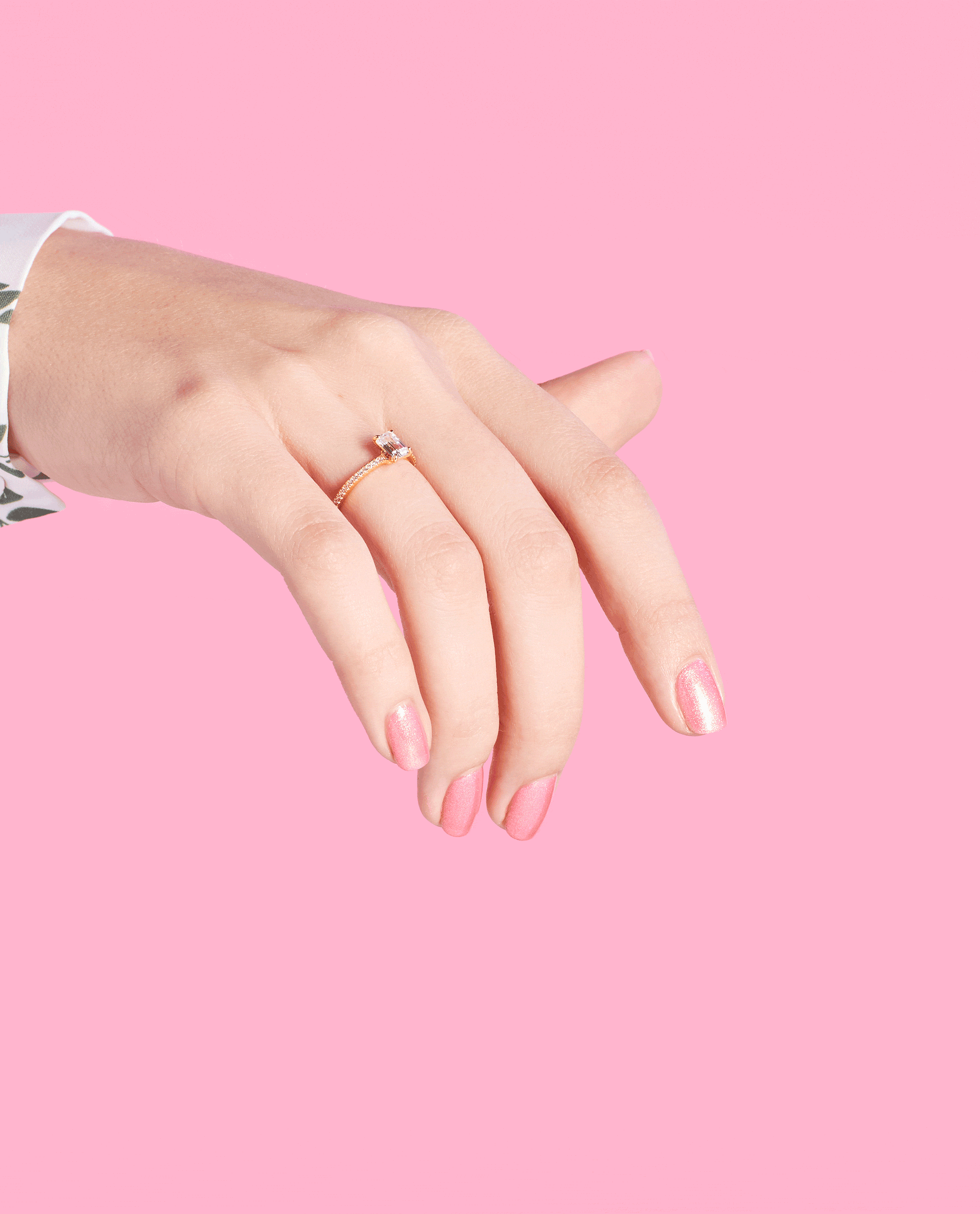OPI Princesses Rule!® Pink Gel Nail Polish GIF