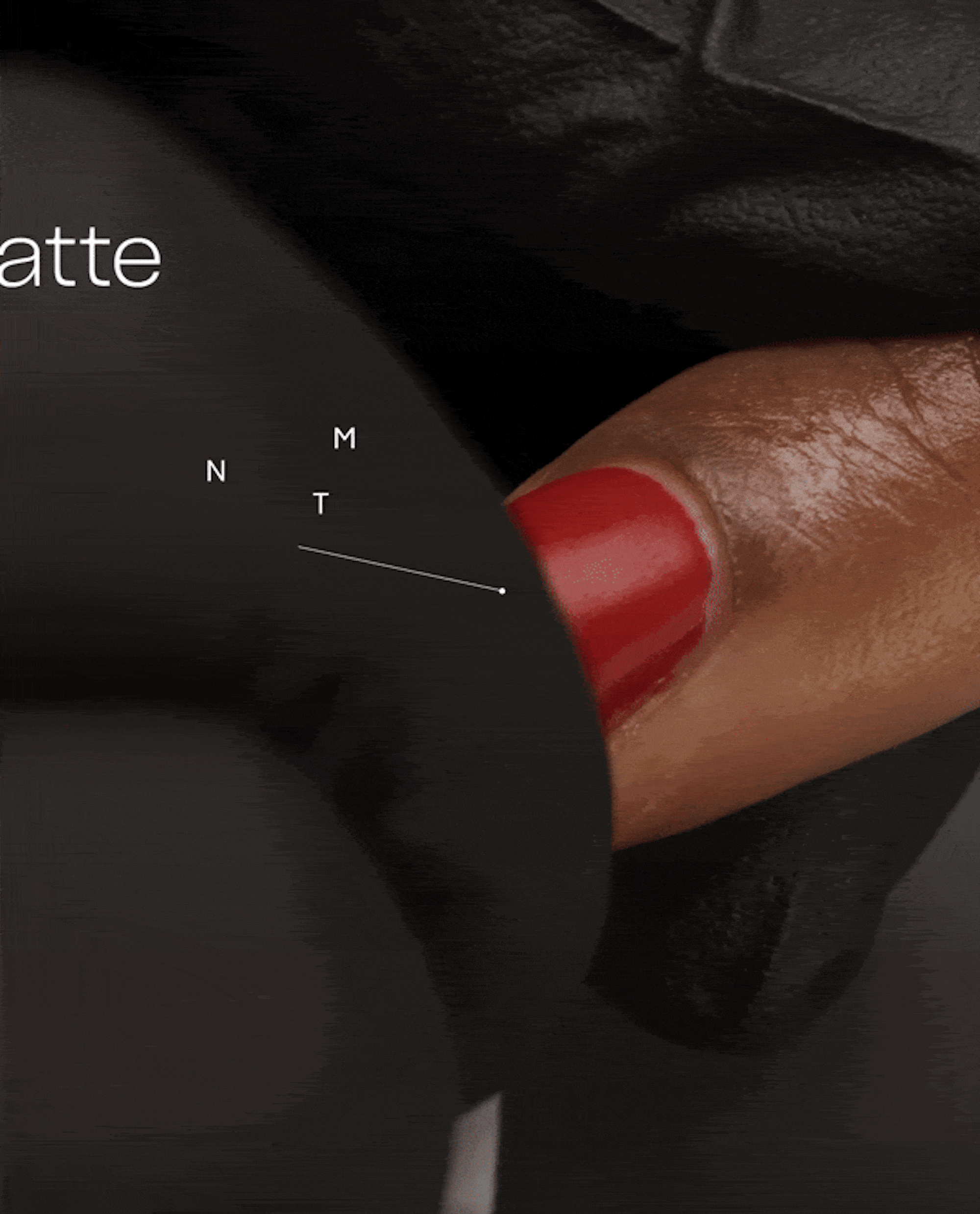 OPI GelColor Super Matte Top Coat GIF