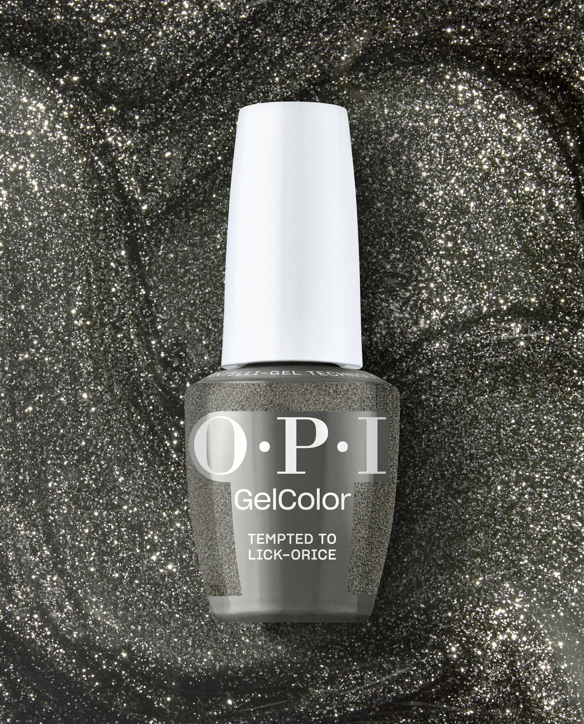 Tempted to Lick-orice Gray Gel Nail Polish