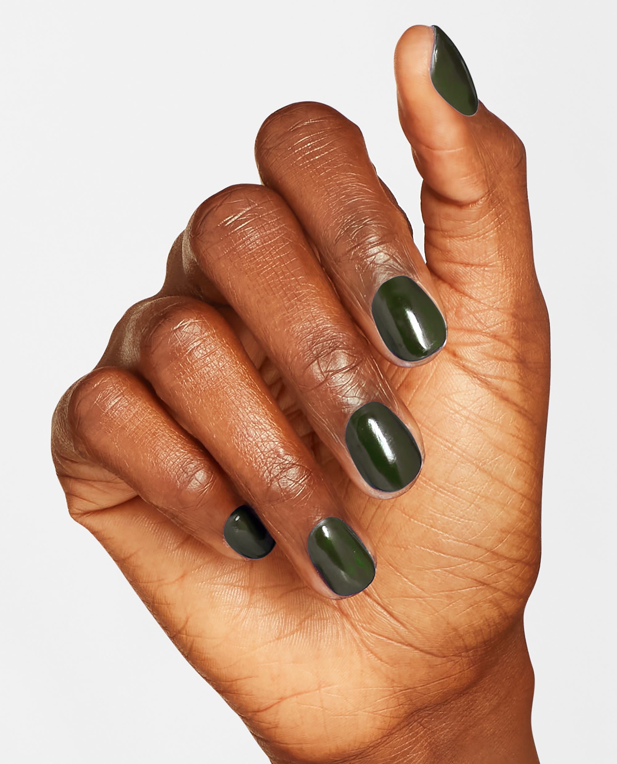 OPI Things I've Seen in Aber-green Green Dipping Powder Mani