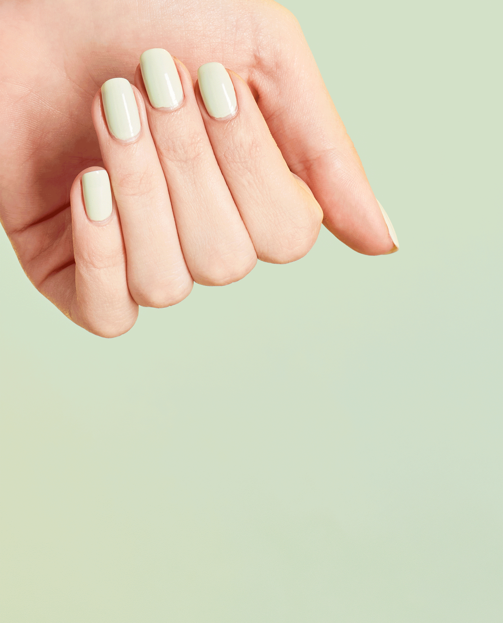 OPI This Cost Me a Mint Green Nail Polish GIF