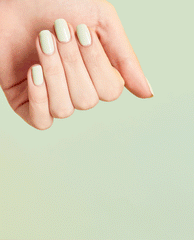 OPI This Cost Me a Mint Green Nail Polish GIF