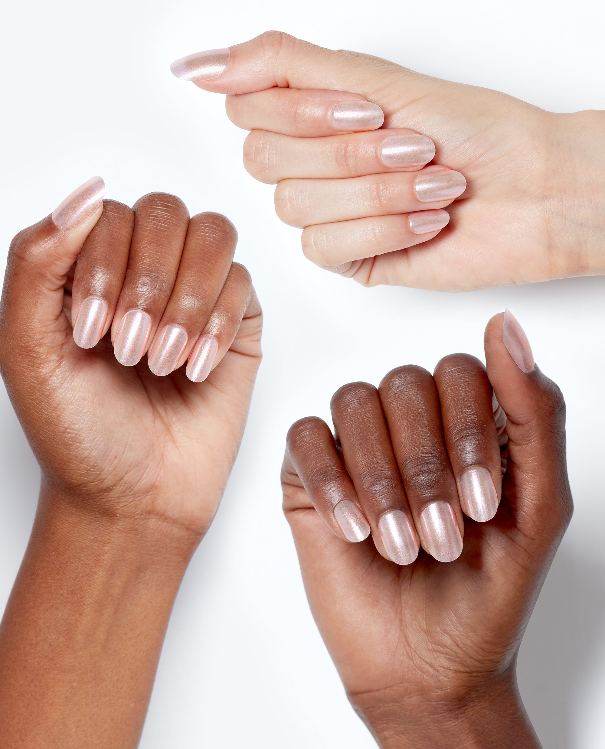 OPI Throw Me a Kiss - Short Pink Press-on Nails Mani