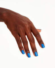 OPI Tile Art to Warm Your Heart Blue Nail Polish Mani
