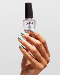 OPI Top Coat Hand and Bottle