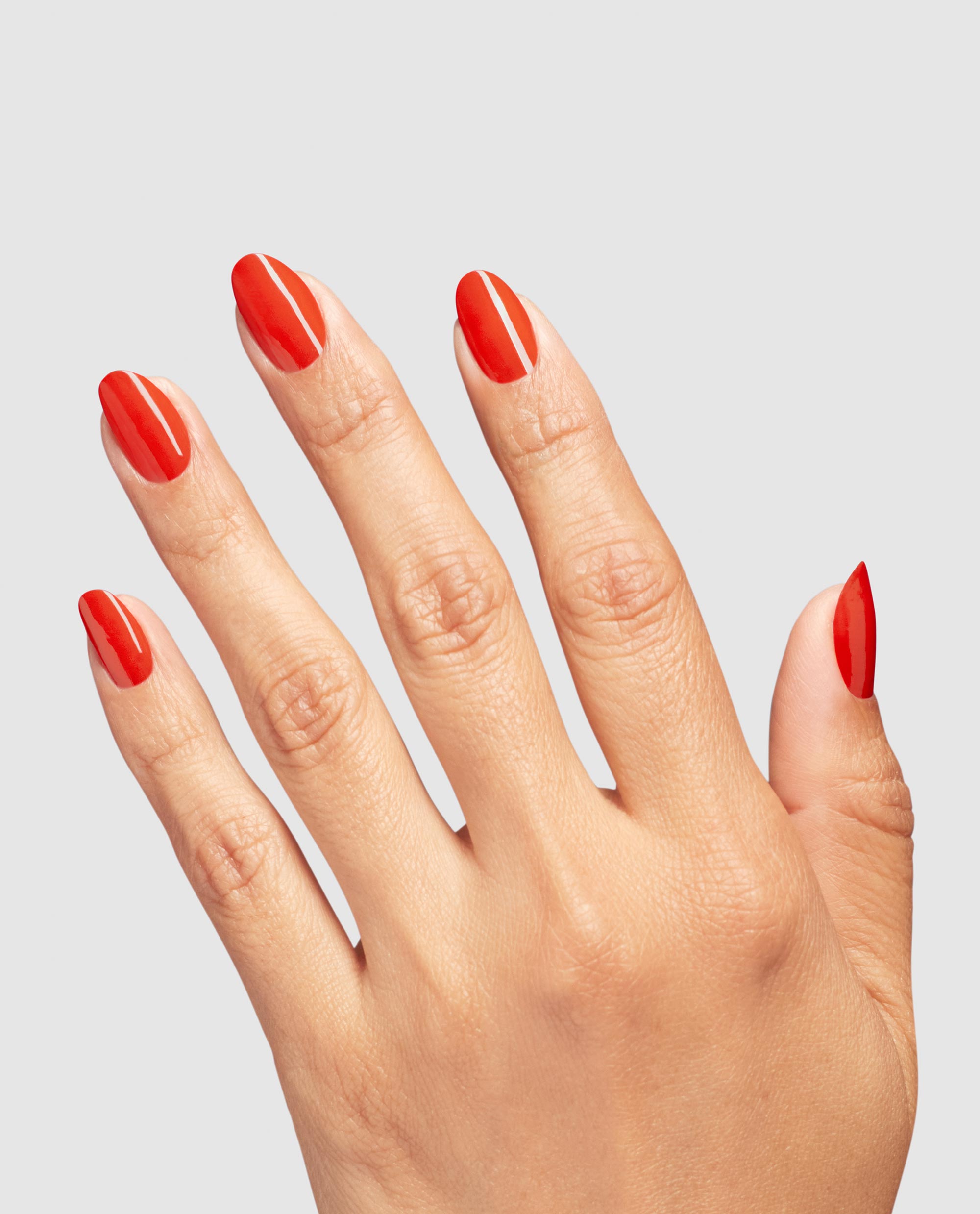 Totally Red-ical Dipping Powder Mani