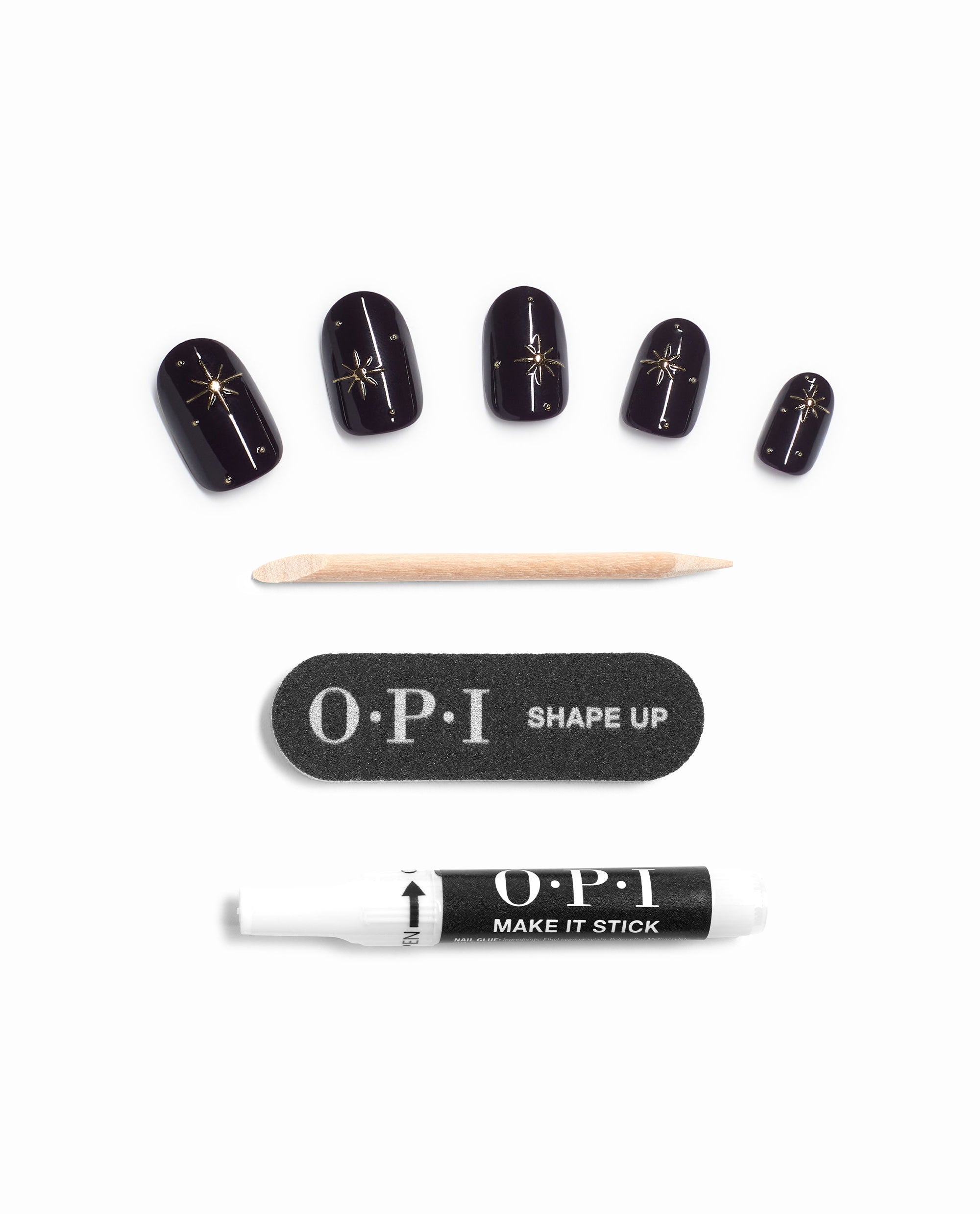 Totally Spaced Press-on Nails Contents