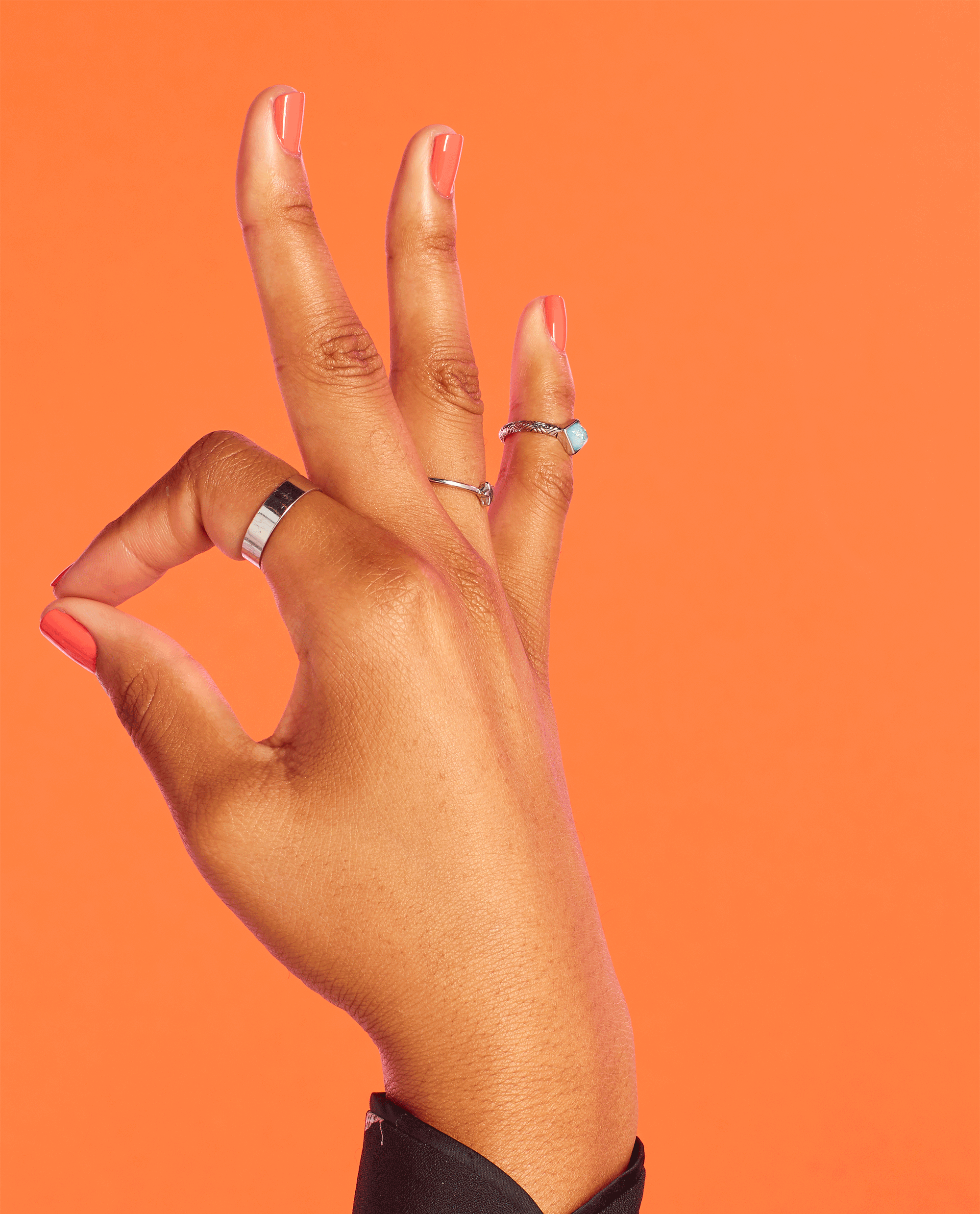 OPI Toucan Do It If You Try Orange Nail Polish GIF
