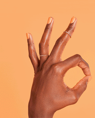 OPI Trading Paint Orange Nail Polish GIF
