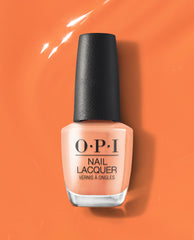 OPI Trading Paint Orange Nail Polish