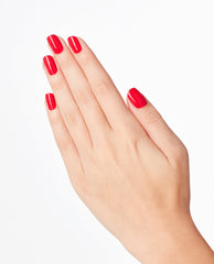 OPI We Seafood and Eat It Red Nail Polish Mani