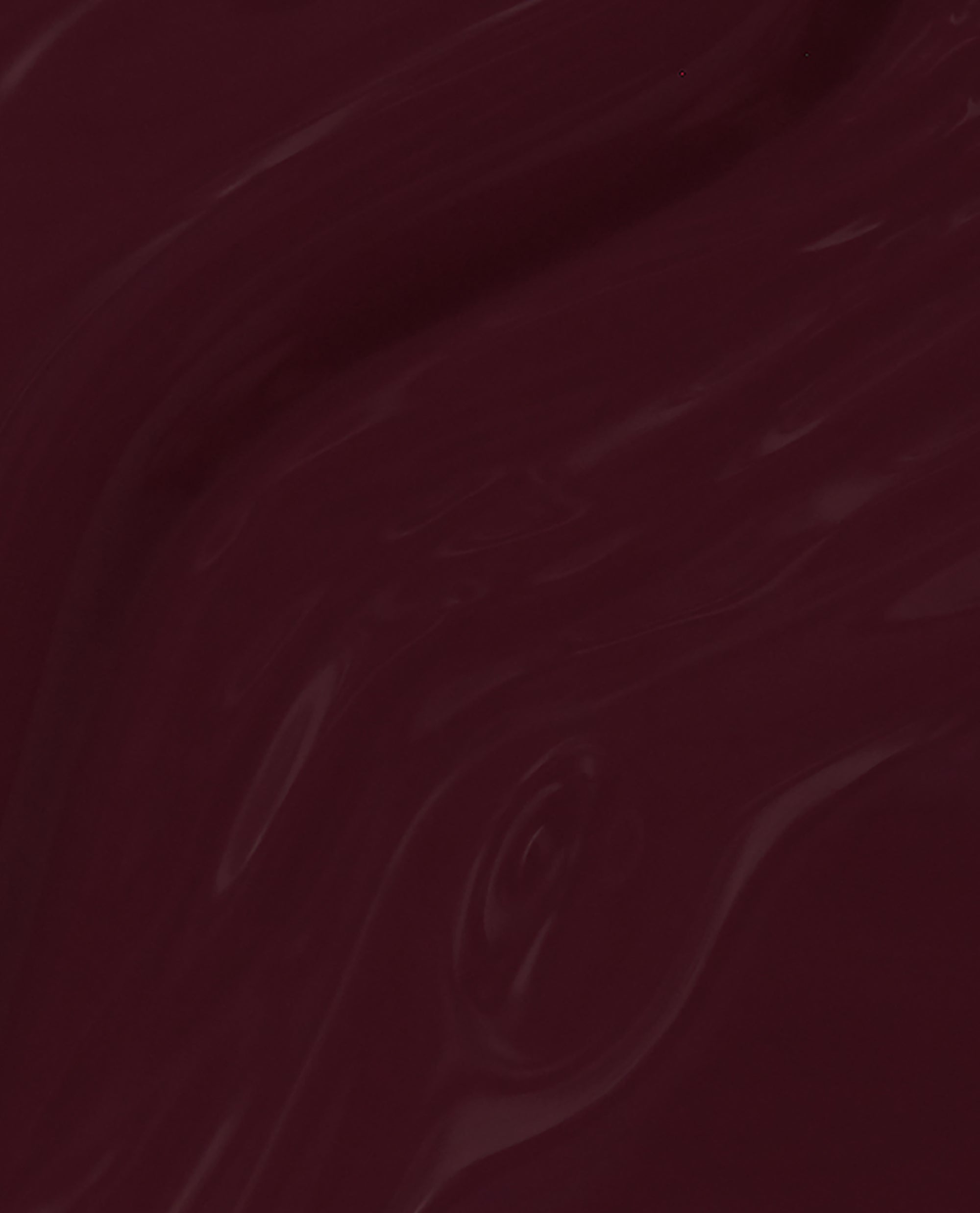 Deep burgundy Yes, My Condor Can-do! OPI nail polish lacquer swatch flowing in glossy, smooth waves against a solid background, highlighting the rich, dark purple-red color and creamy, full-coverage finish.