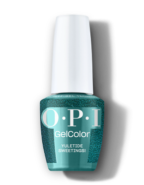 Yuletide Sweetings! Green Gel Nail Polish -pack_shot