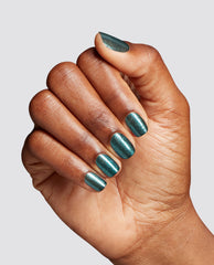 Yuletide Sweetings! Green Gel Nail Polish Mani